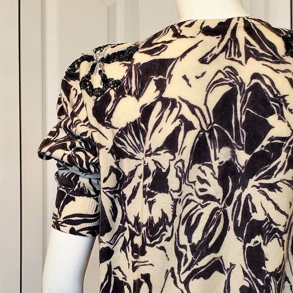 Spanner Vintage Sweater with silver / black sequin - Picture 4 of 9